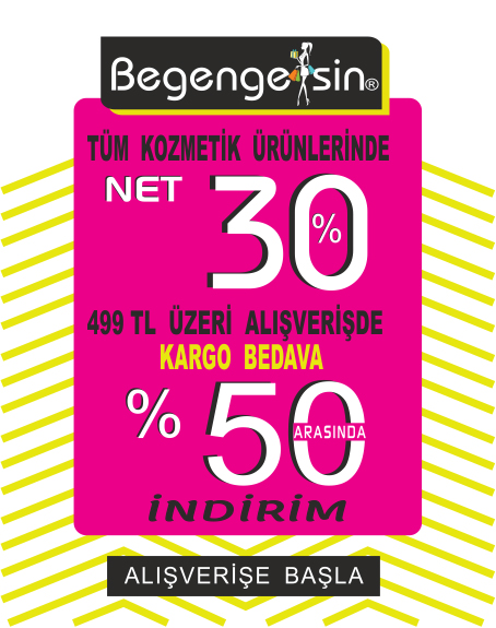 yüzde 30/50 arası indirim